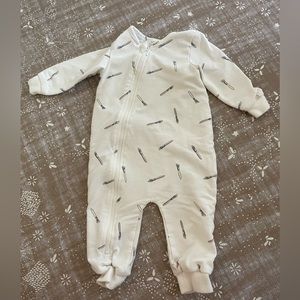 Miles the Label 9 Month Pajamas with Paint Brush Design